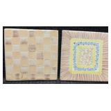 Vintage MacKenzie Childs Ceramic Tiles / Trivets