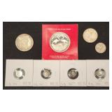 Silver lot of Coins