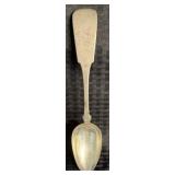 Antique "J.W. Haight" Coin Silver Spoon Ca. 1845