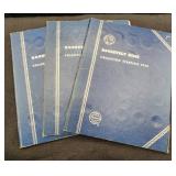 Three (3) Roosevelt Dime Books 1946- 1964