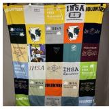Vintage Custom IHSA Equestrian Commemorative Quilt