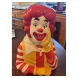 Vintage Ronald McDonald's Cookie Jar