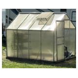 Aluminum Walk-In Greenhouse 6x8