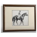 Vintage C. W. Anderson ' Citation ' Lithograph