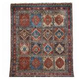Fine Antique Oriental Rug with Garden Panels