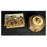 Vintage 2 Trinket Boxes, Peruvian, & Moroccan