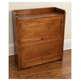 Fine 'Stickley' Mission Oak Lawyer's Bookcase