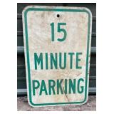 15 Minute Parking