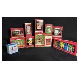 Vintage 12 Christmas Ornaments