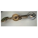 Vintage Hand-Crank Egg Beater