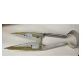 vintage hand-painted sheep shears