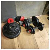 Over 100 Pounds of Free Weights