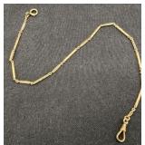 Antique 14K Yellow Gold Pocket Watch / Fob Chain