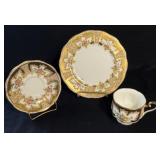 Royal Albert 'Royalty Gold ' 3 Pcs High Tea Set