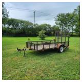 'Carry-On' Utility Trailer with 5' by 10' Bed