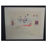 Original 'Ippolito' Signed Mixed Media On Paper