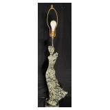 MCM Monumental Brutalist Sculptural Figural Lamp