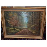 Original Large 'Rudolf Bottche' Oil Painting