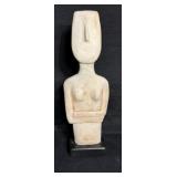 Vintage Greek Cycladic Art Replica Statue