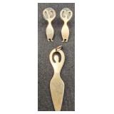 Richard Forbes Modernist Sterling Jewelry Suite