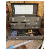 Vintage 'Kennedy' Metal Machinist's Tool Cabinet