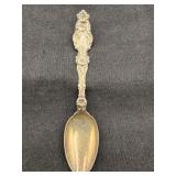 'Whiting' Art Nouveau 'Lily' Sterling Spoon
