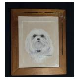 Judy Goldthwait Painted Handmade Frame