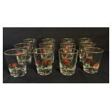 Vintage 12 ' Cyril Gorainoff ' Highball Glasses