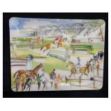 Vintage 'Alpac' Fiberglass Equestrian Tray