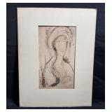Modigliani - 'Portrait of a Woman' Print