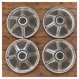 Vintage 1964-65 Ford Mustang 14 inch Hubcaps (4)
