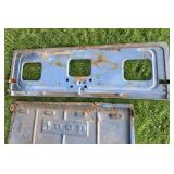 2 Vintage Car Parts Including Jeep Tailgate