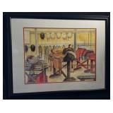 Susan Ley ? Equestrian Watercolor