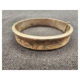 Vintage 1972 English Sterling Silver Bracelet