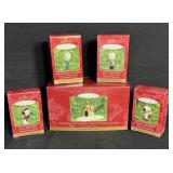 Vintage ' Peanuts ' Christmas Ornaments