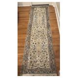 Fine 'Kashan' Hand Made Oriental Rug Runner