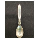 Rare 'Georg Jensen' Sterling 'Cactus' Egg Spoon