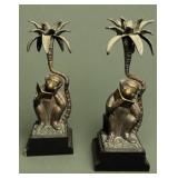 Vintage Decorative Brass Bookends