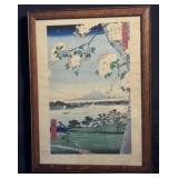 Vintage Woodblock Print by Utagawa Hiroshige