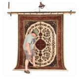 Fine Kaschmar Rug - Cream & Brick Red