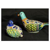 Vtg Double-Signed Sitki Olçar Turkish Birds