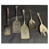 Vintage 5 Pieces of Sliver-Plate