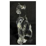 Vintage Baccarat Panther/Egyptian Sculpture