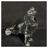 Vintage Baccarat Sea Lion Sculpture 'L Vanderveen'