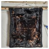 Antique Bear Skin Lap Robe / Sleigh Blanket