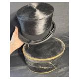Antique Equestrian Fox Hunting Top Hat