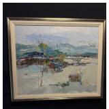 Original 'Mujica' Modern Impressionist Painting