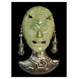 Superior 'Chato' Mexican Sterling & Stone Pin