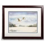 Vintage ' Levitt ' Watercolor