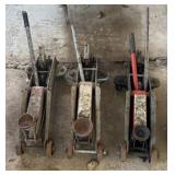 Vintage 3 Hydraulic Floor Jacks